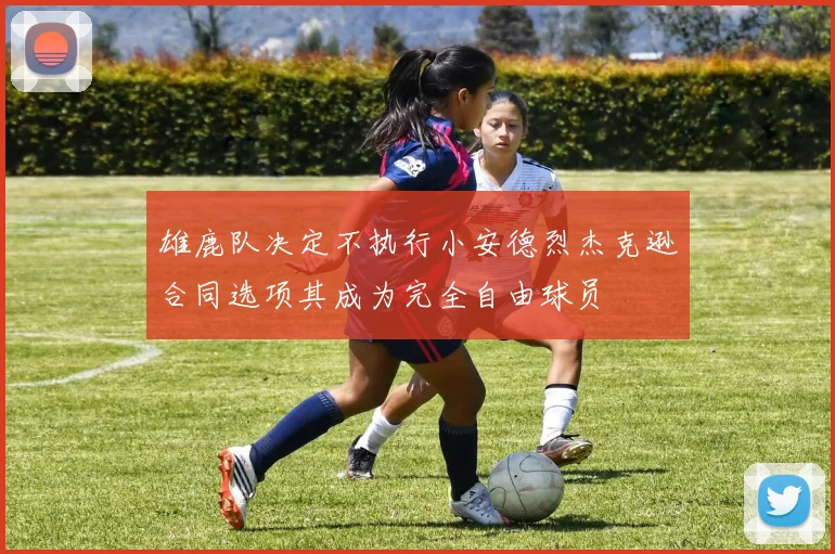 雄鹿队决定不执行小安德烈杰克逊合同选项其成为完全自由球员